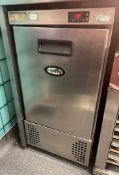 1 x Foster Undercounter Slimline Refrigerator With Stainless Steel Finish