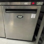 1 x Foster LR150 Undercounter Freezer With Stainless Steel Finish