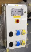 1 x CEENorm 415v Hensel Mi-System BESPOKE Power Distribution Unit