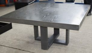 1 x Large Wooden Square Coffee Table - Ref: KKH162 - CL848 - NO VAT ON THE HAMMER