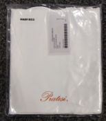 Pair of PRATESI 'Cina Jacquard' 100% Cotton Pillow Shams 65x65cm - Original Price £800 - Unused