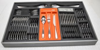 1 x CHARINGWORTH 'Santol' Mirror 42-Piece Cutlery Set - Original Price £370.00 - Unused Boxed