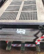 3 X Extra Large Double Gate Frames - 1700mm Wide X 2120mm High - Ref: 35 - CL464 - Location: