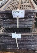 9 X Small Single Alley Gates - 705mm Wide X 1920mm High - Ref: 32 - CL464 - Location: Liverpool L19