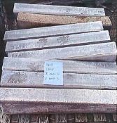 14 X Grey Concrete Drop Kerbs - 11 Right Hand And 3 Left Hand - Ref: 60 - CL464 - Location: