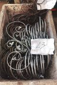 23 X Gate Infill Flower Scrolls - Ref: 47 - CL464 - Location: Liverpool L19