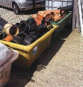 110mm & 200mm Pvc Underground Drainage Fittings ,Bends,Sockets, Grid, Couplers & Baskets - Ref: 65 -
