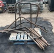 14 x Steel Handrails - 47mm Diameter - CL464 - Location: Liverpool L19