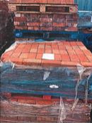2600 X Red Engineering Bricks - Ref: 61 - CL464 - Location: Liverpool L19