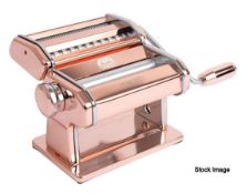 1 x MARCATO Marcato Atlas 150 Pasta Machine, Copper Steel - Original RRP £141.00