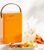 1 x FIELDBAR Luxury Drinks Box Cooler with Interchangeable Straps (10L) - Original Price £180.00