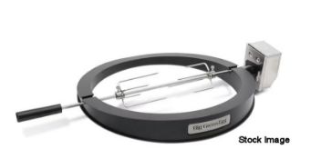 1 x BIG GREEN EGG Rotisserie Spit Attachment - Boxed - Original RRP £275.00