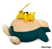 1 x POKEMON Snorlax And Pikachu 3D Led Light-Up Figurine Lamp - Boxed - Original RRP £34 - Ref: