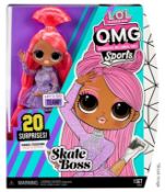 1 x LOL Surprise OMG Skate Boss Sports Doll With Accessories - Unused Boxed Stock - Ref: HAS2426/