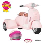 1 x OUR GENERATION Ride Along Scooter With Sidecar - New/Boxed - Ref: 6385436/HJL307/C23/07-23 -