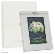 1 x WEDGWOOD / VERA WANG 'Infinity' Silver Plated Photo Frame (4