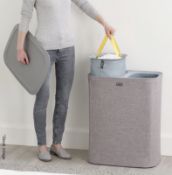 1 x JOSEPH JOSEPH Laundry Separation Basket In Grey (90L) - Original Price £110.00 - Unused Boxed