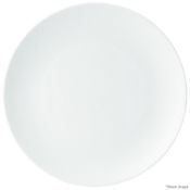 1 x WEDGWOOD 'Gio' Bone China Plate, With A Distinctive Intaglio Texture (28cm) - Unused Boxed Stock