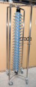 1 x Vogue Mobile Plate Stand - Height 190cms