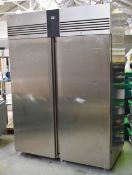 1 x Foster Eco Pro G2 Two Door Upright Meat Fridge - Model EP1440M - 1350 Litre - RRP £4,600