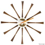 1 x VITRA Designer Spindle Wall Clock - Original RRP £410.00 - Ref: 7350265/HJL163/07-23 - CL087 -