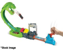 1 x HOT WHEELS Toxic Snake Strike Playset - New/Boxed - Original RRP £34.95 - Ref: 6786081/HJL419/