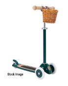 1 x BANWOOD Scooter Including Basket - Green - Boxed - Original RRP £119.00