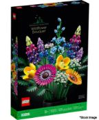 1 x LEGO Botanical Collection Wildflower Bouquet - #10313 - Boxed - Original RRP £54.95 - Ref: