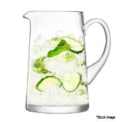 1 x LSA INTERNATIONAL Bar Handmade Clear 1.7L Tapered Jug - Boxed - Original RRP £59.95 - Ref: