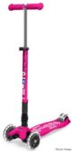 1 x MICRO SCOOTERS 'Maxi Micro Deluxe' Foldable Children's Scooter In Pink - Original Price £149.00