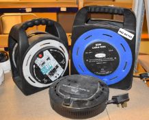 3 x 240v Multiplug Extension Reels