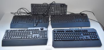 5 x Asus TUF K1 RGB Gaming Keyboards - Office Use Only