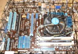 1 x Motherboard, CPU and Ram Bundle - Includes an Asus P8Z77-V LX2 Motherboard, Intel i5-3570K
