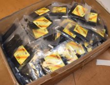 3,300 x Black Cable Ties - Includes 33 Packs of 100 Ties - Size: 1.8 x 100mm - Brand New Stock