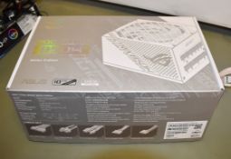 1 x Asaus ROG Strix 80 Plus Gold 850w White Edition Modular Power Supply - Boxed