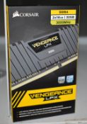 1 x Corsair Vengeance LPX DDR4 3200MHz 32GB Ram Kit - 2 x 16GB - Black - New Boxed Stock