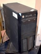 1 x Desktop PC Featuring an Intel I7-3770 Processor, 8GB Ram, Dedicated Graphics Card and 480GB