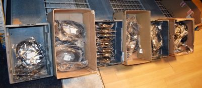Approx 64 x Assorted Cables Including HDMI Cables, Mini HDMI Cables, VGA Cables, DVI to VGA Cables
