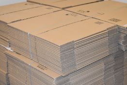 160 x Kite Double Wall Cardboard Boxes - Box Size: 31 x 31 x 23 cms - Includes 8 x Stacks of 20 x