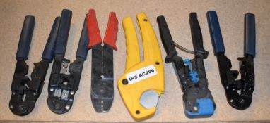 6 x Assorted Wire Strippers / Cutters