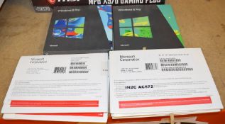 1 x Assorted Job Lot of Windows OS COA's - Includes 5 x Windows 7, 3 x Windows 10 and 2 x Windows