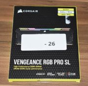 1 x Corsair Vengeance RGB Pro SL Ram Kit - 16GB DDR4 3600MHz 2 x 8G