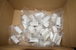 75 x EssCable UT-250E CAT5e Unshielded RJ45 Straight Through Couplers - New in Packets