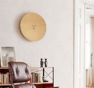1 x VITRA 'Sun' Designer Decorative Metal Wall Relief - Original Price £1,300