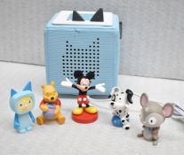 1 x TONIES Toniebox Starter Set, With 'Creative Tonie' Figure and FOUR Additional Compatible