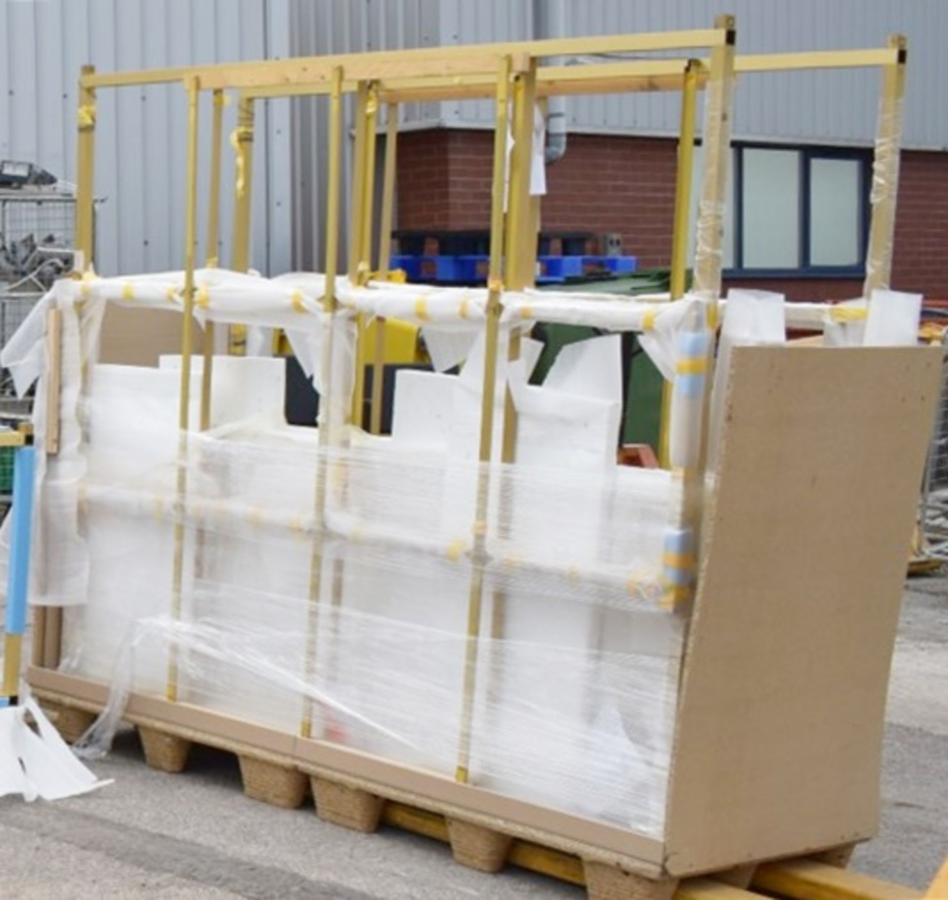 1 x Bespoke 4-Metre Wide Retail Luxury Goods Shelving Display Installation, With 3-tiers of LED - Image 2 of 18