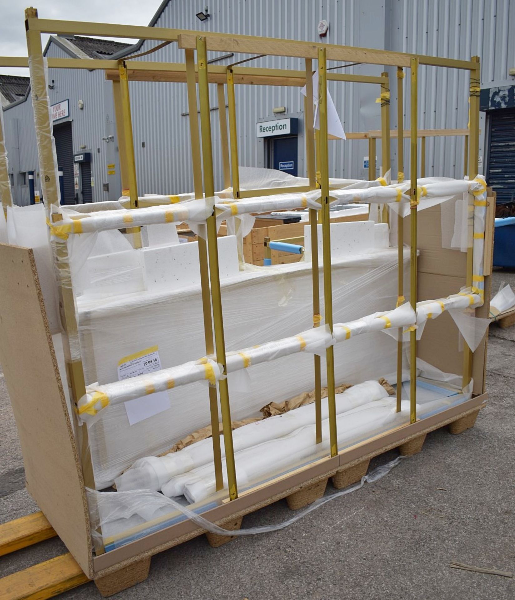 1 x Bespoke 4-Metre Wide Retail Luxury Goods Shelving Display Installation, With 3-tiers of LED - Image 3 of 18