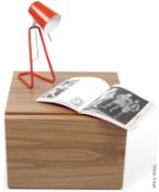 1 x TEMA HOME 1-Drawer Unit In Walnut - Sealed Boxed Stock - Ref: G004 G/IT - CL011