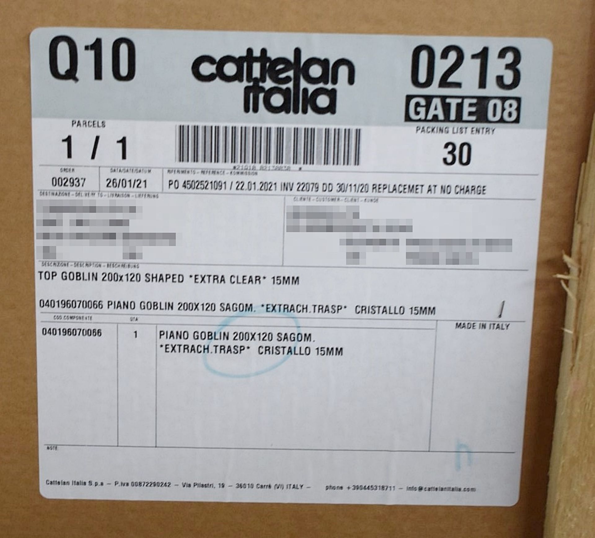 1 x CATTELAN ITALIA 'Skorpio' 200x120 Dining Table *Read Full Description* Original Price £3,589 - Image 7 of 8