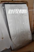 1 x Black Chrome Framed Shower Door - Unused Boxed Stock - Size: 80 x 140 x 2cm - Ref: G029 G/IT -